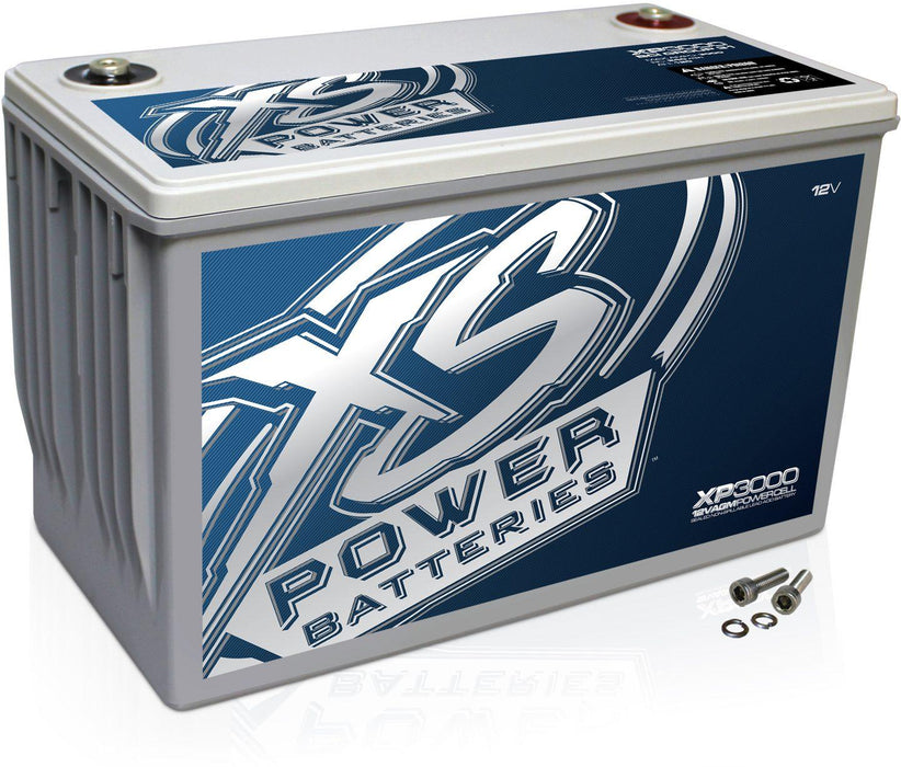 XS Power XP3000 12V 3000 Amp Deep Cycle AGM Battery/Power Cell - Showtime Electronics