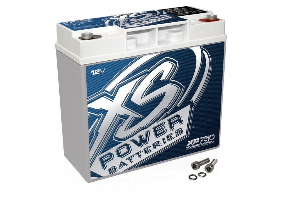 XS Power XP750 12 Volt 750 Amp Deep Cycle AGM Car Audio Battery/Power Cell - Showtime Electronics
