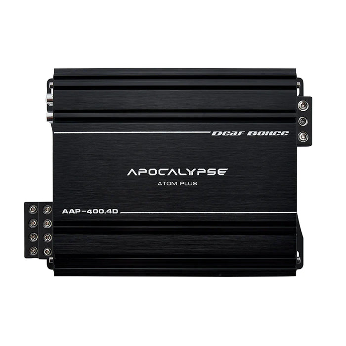 Deaf Bonce Apocalypse AAP-400.4D ATOM 400W RMS 4-Channel Car Audio Amplifier/Amp